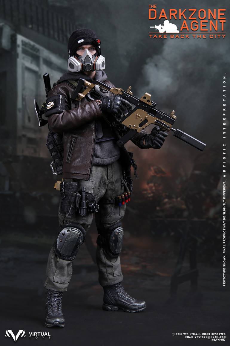 VTS Toys 1/6 VM-017 THE DARKZONE AGENT Tom Clancy's The Division Figure 