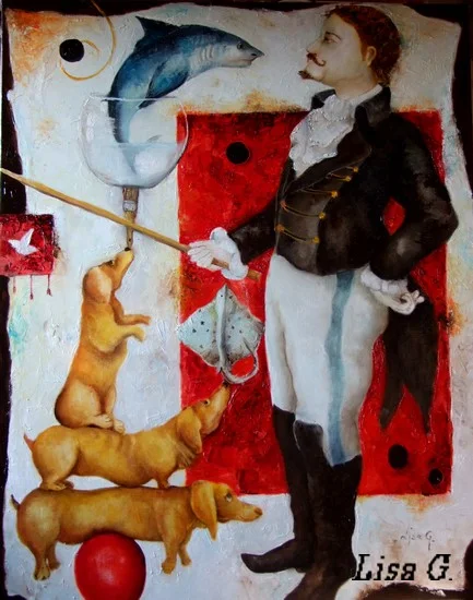  Lisa G. - Canadian Figurative Surrealist painter