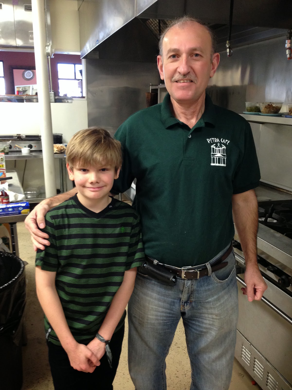 Logan Guleff at Petra Cafe Master Chef Jr 2 USA