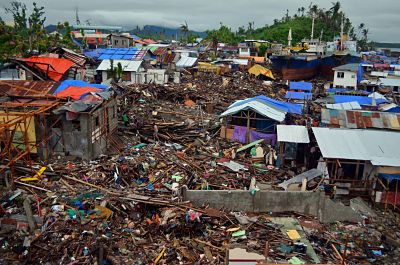 TACLOBAN CITY, PHILIPPINES:  A YEAR AFTER A TRAGIC DEVASTATION BY TYPHOON HAIYAN (YOLANDA)