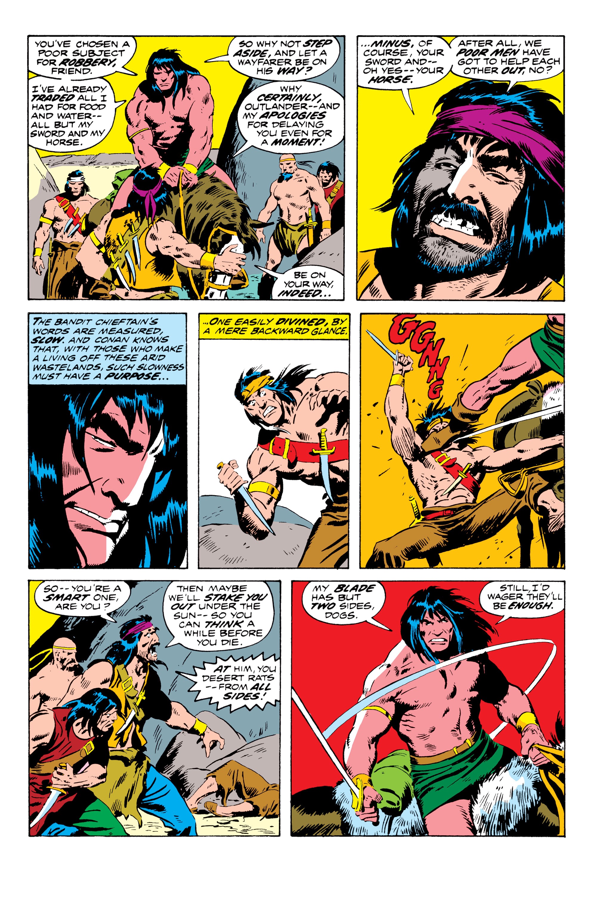 Read online Conan The Barbarian Epic Collection: The Original Marvel Years - The Curse Of The Golden Skull comic -  Issue # TPB (Part 3) - 48
