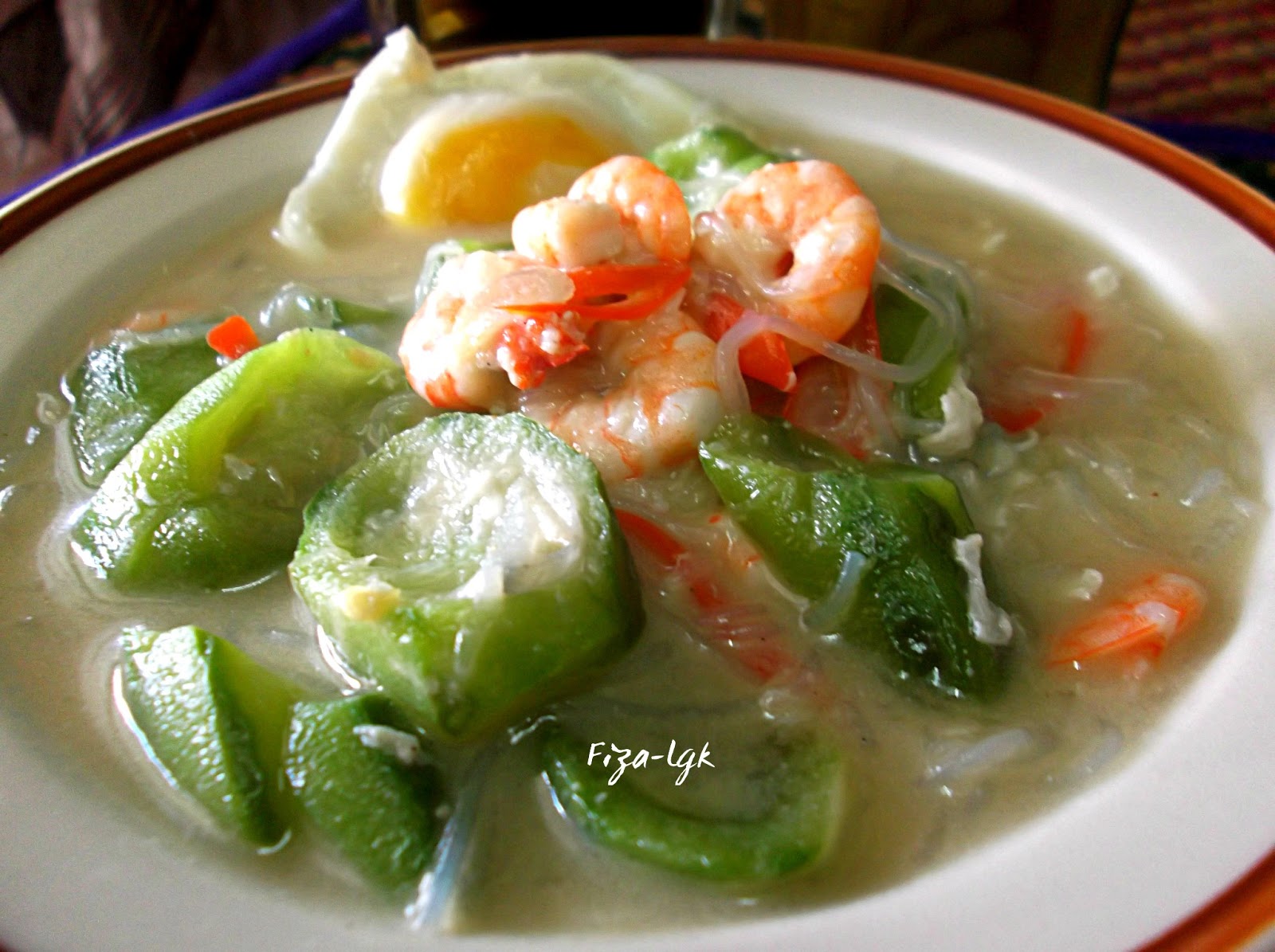SAYUR PETOLA MASAK LEMAK Fiza�s Cooking SAYUR PETOLA MASAK LEMAK Fiza�s Cooking
