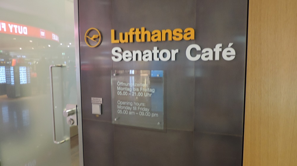 Review Lufthansa Senator Café, G28 Schengen Munich Airport (MUC)