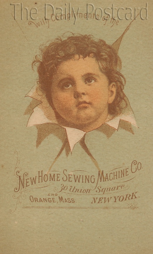 The Daily Postcard New Home Sewing Machines