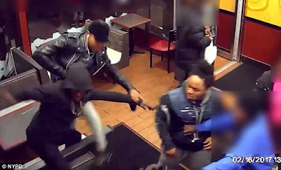 q Kind-hearted man is beaten and robbed at a restaurant after he offered to help pay for his attackers' meals who were short of cash