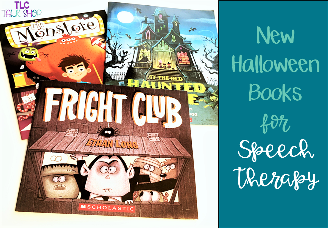New Halloween Books for Speech Therapy TLC Talk Shop