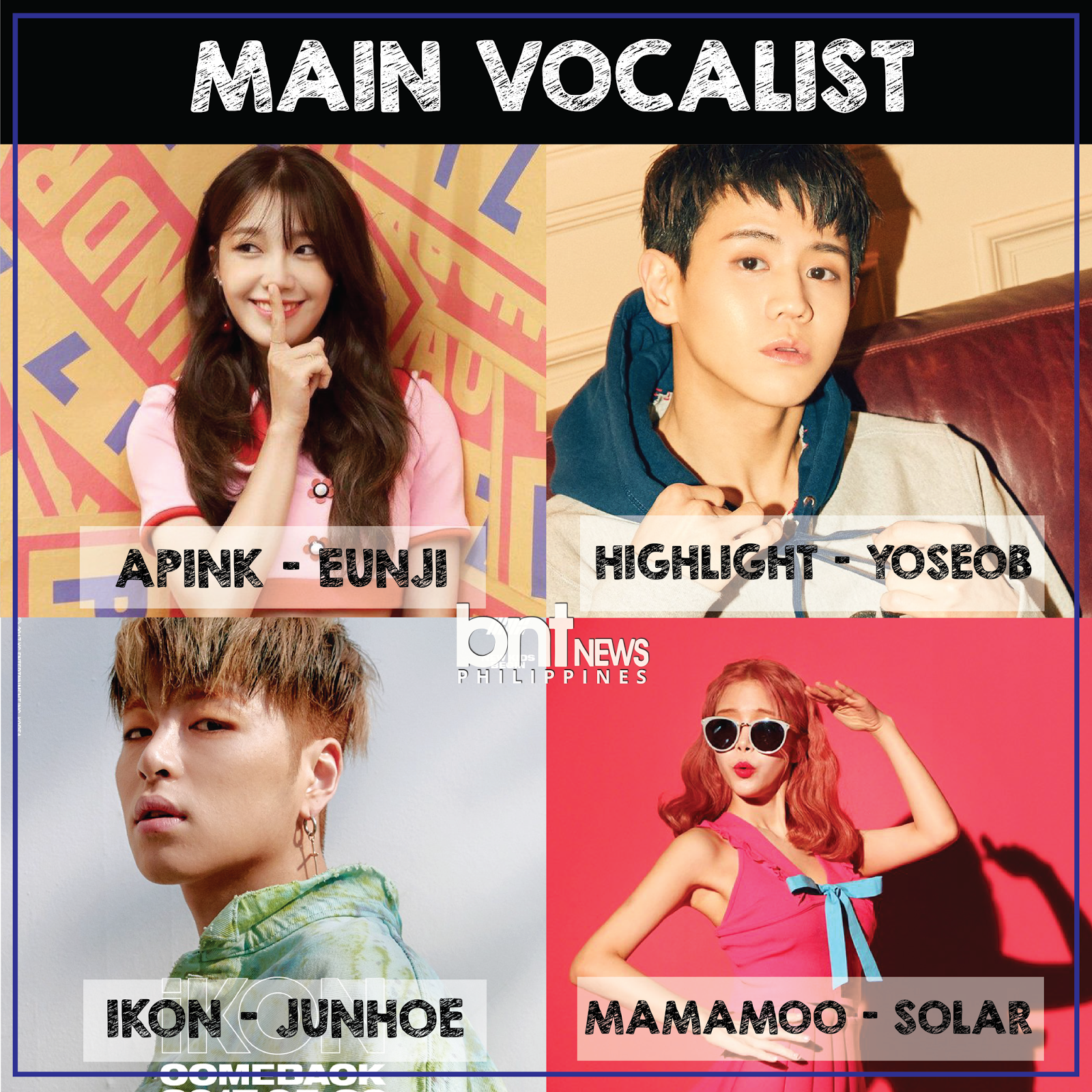 BNT News Philippines KPOP 101 A Guide To KPOP Group Roles