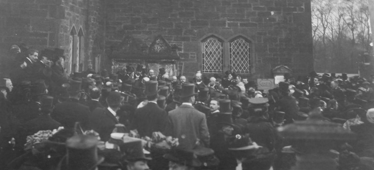 Tour Scotland Old Photograph Funeral Sir Henry Campbell Bannerman