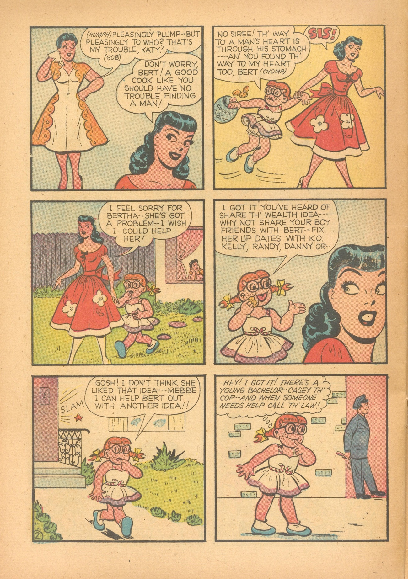 Read online Katy Keene (1949) comic -  Issue #32 - 32