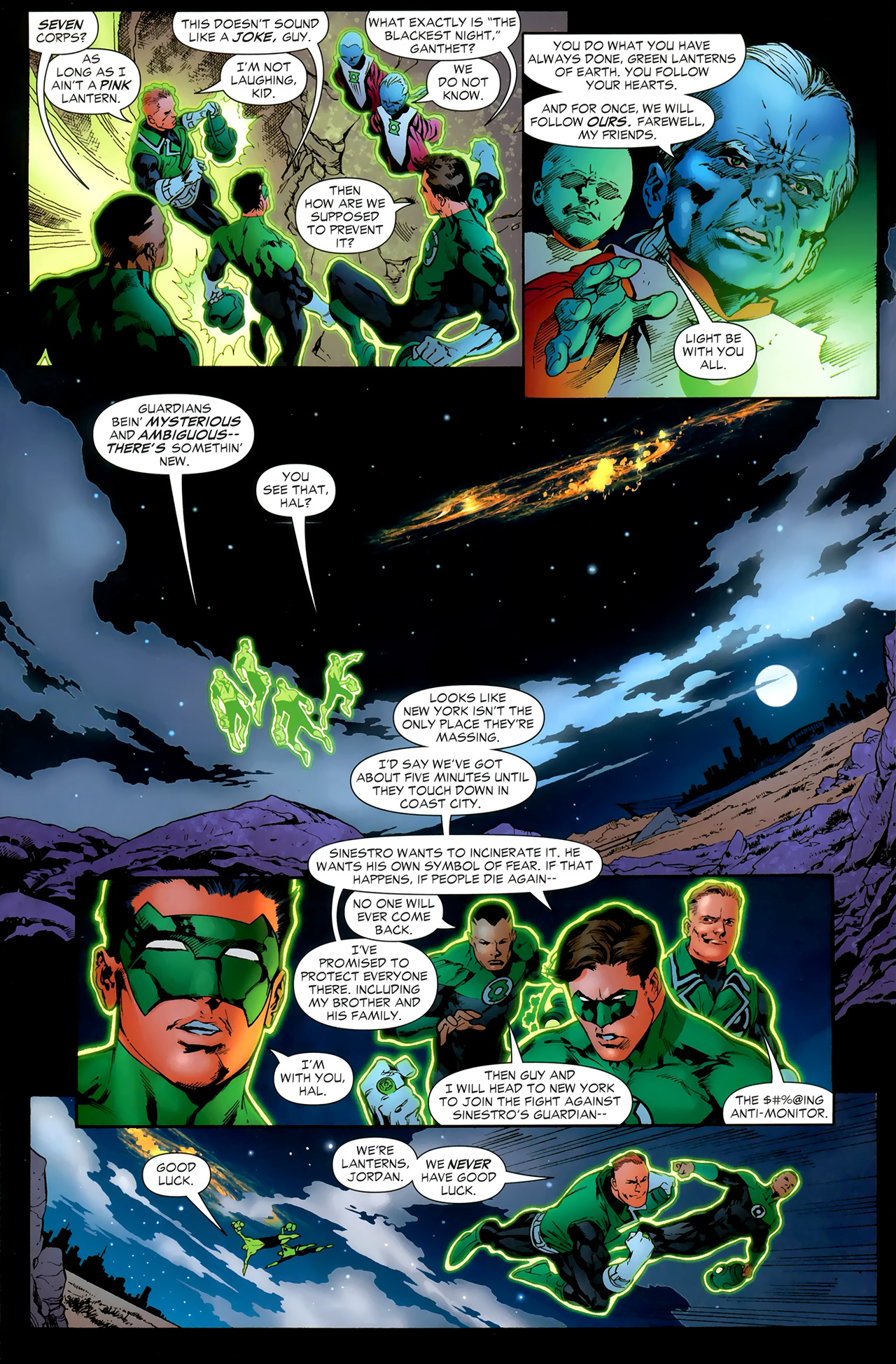 Read online Green Lantern (2005) comic -  Issue #25 - 9