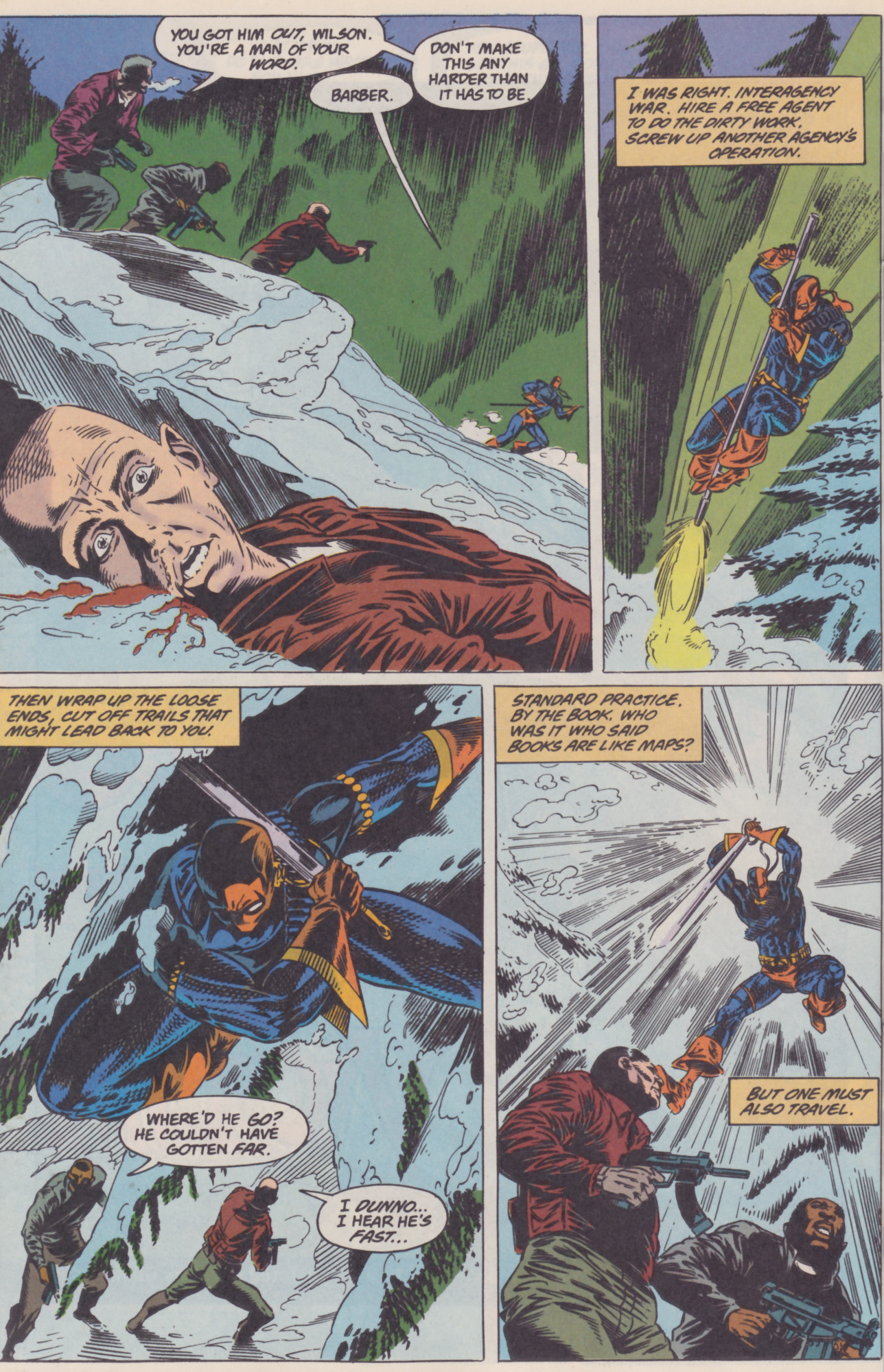 Read online Deathstroke (1991) comic -  Issue #22 - 22