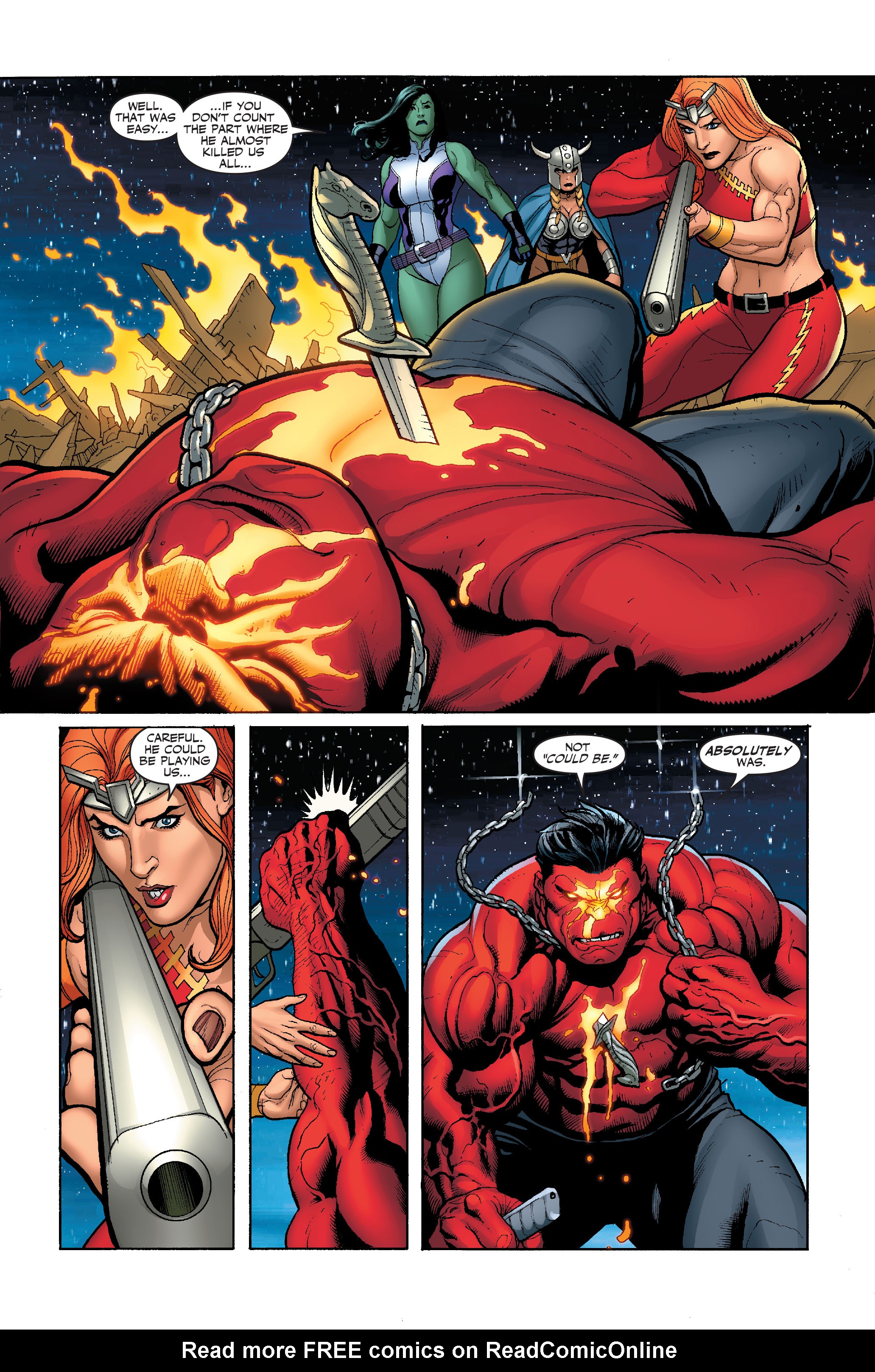 Read online Hulk (2008) comic -  Issue #8 - 22