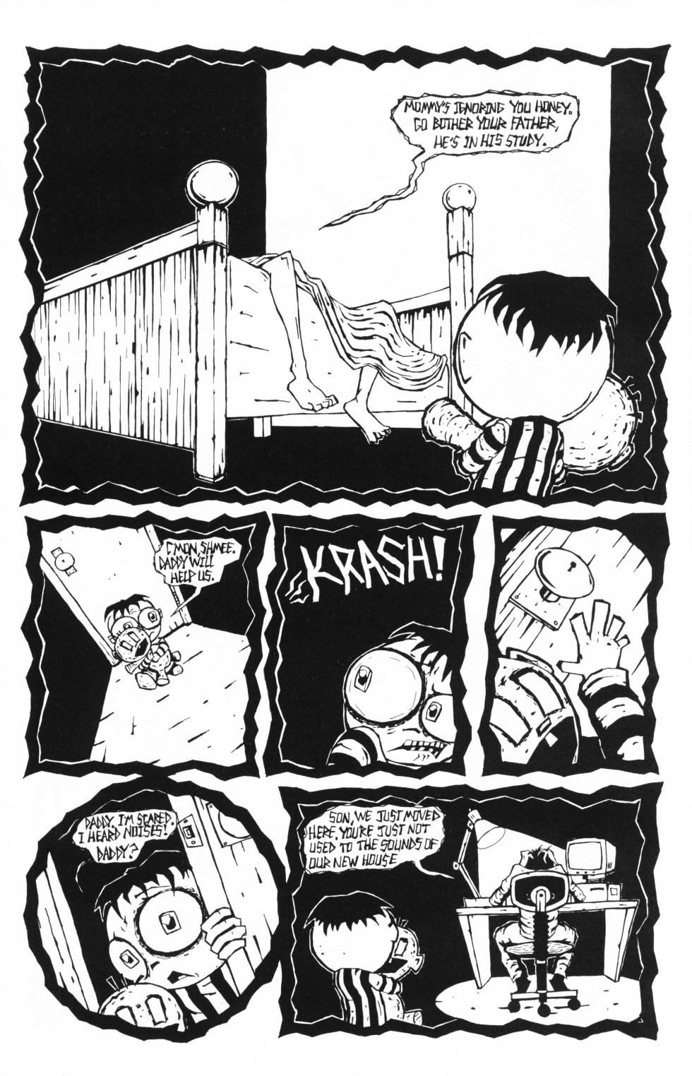 Read online Johnny the Homicidal Maniac comic -  Issue #1 - 4