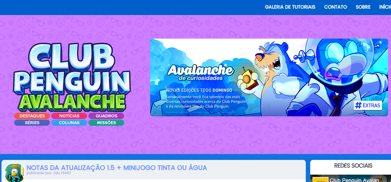 🏔️ Expedição Montanhosa! - Club Penguin Avalanche 🏔️ 