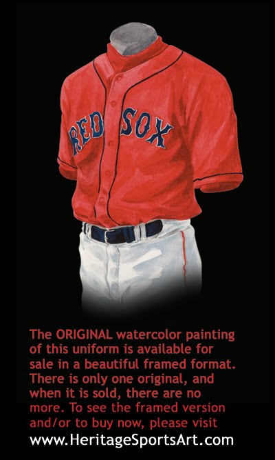 Boston Red Sox jersey and uniform history through the years