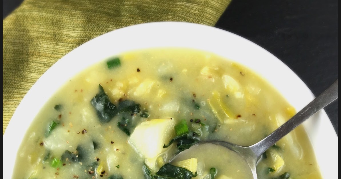 Kahakai Kitchen Cozy Irish Colcannon Soup (Potato, Leek, Cabbage, and