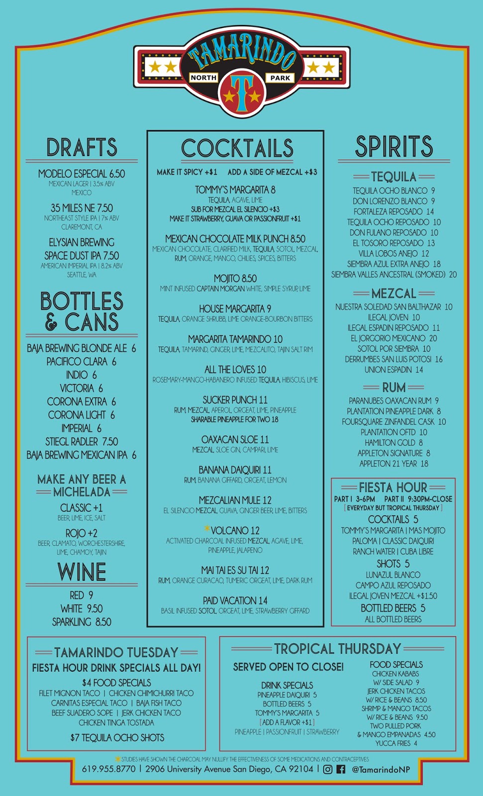 SanDiegoVille: North Park's Tamarindo Latin Kitchen + Bar Will Open Del