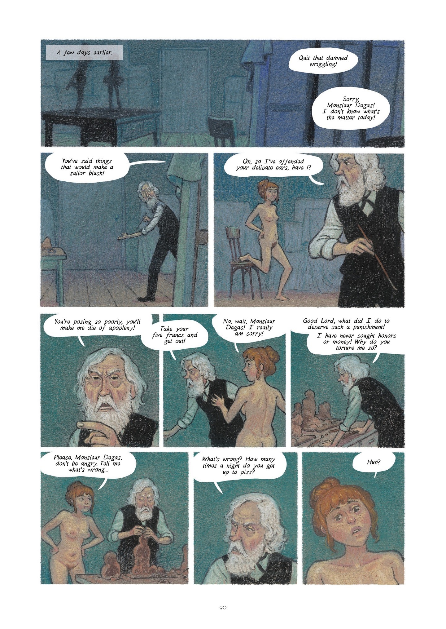 Read online Degas and Cassatt: The Dance of Solitude comic -  Issue # TPB - 88