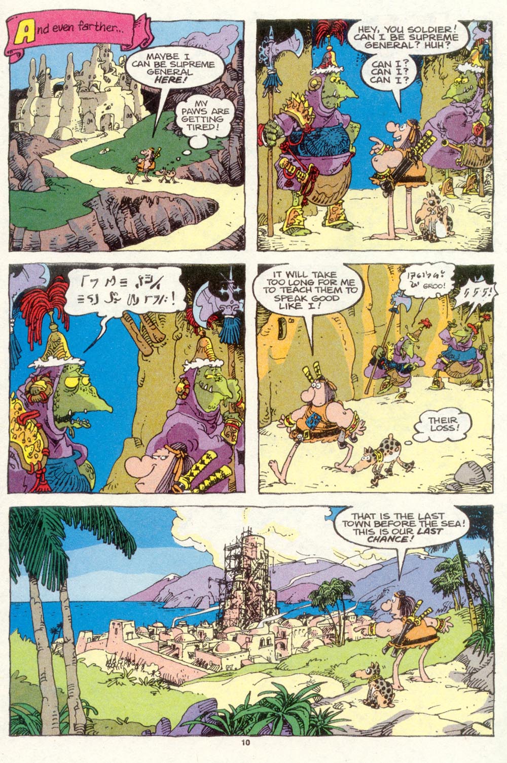 Read online Sergio Aragonés Groo the Wanderer comic -  Issue #87 - 11