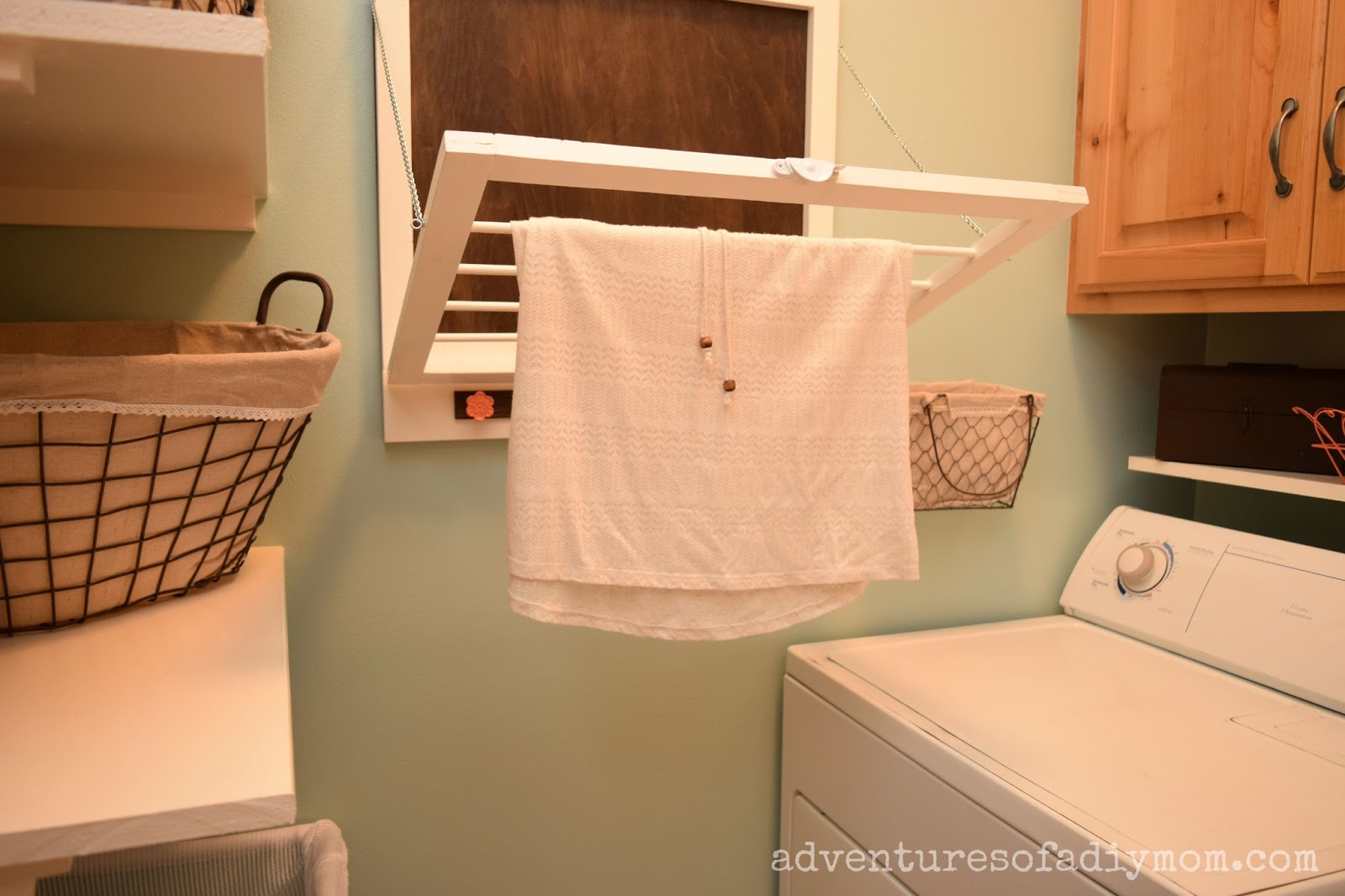 How to Build a Drying Rack Laundry Room Makeover Adventures of a