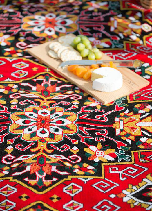 Cush And Nooks Middle Eastern Picnic Rug