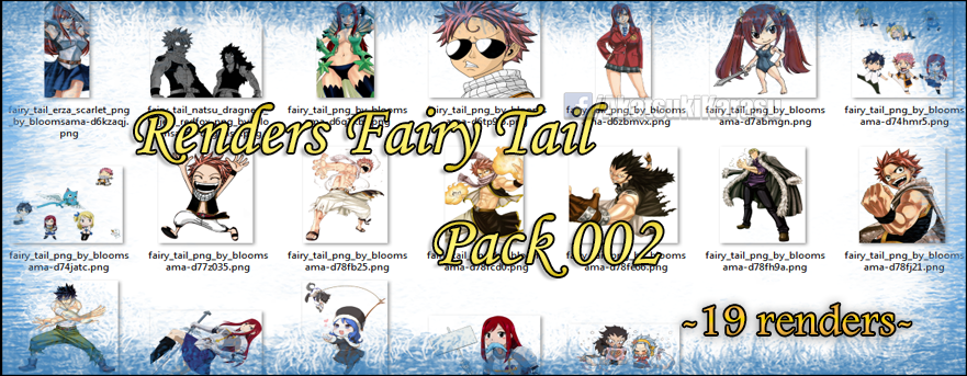 renders fairy tail