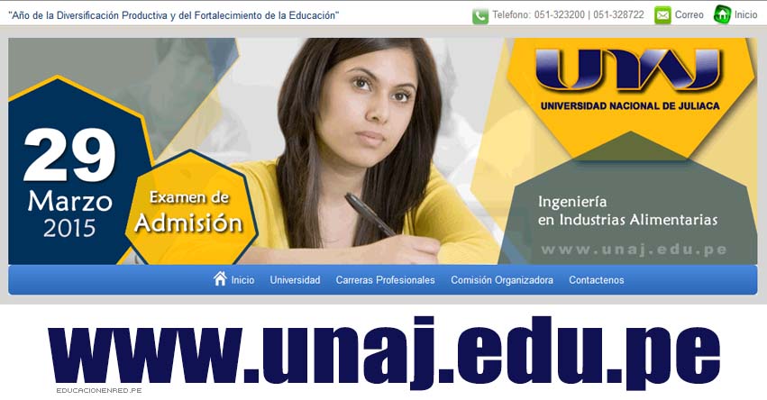 Resultados UNAJ Juliaca 2015-1 (29 Marzo) Ingresantes Examen Admisión Universidad Nacional de Juliaca - www.unaj.edu.pe