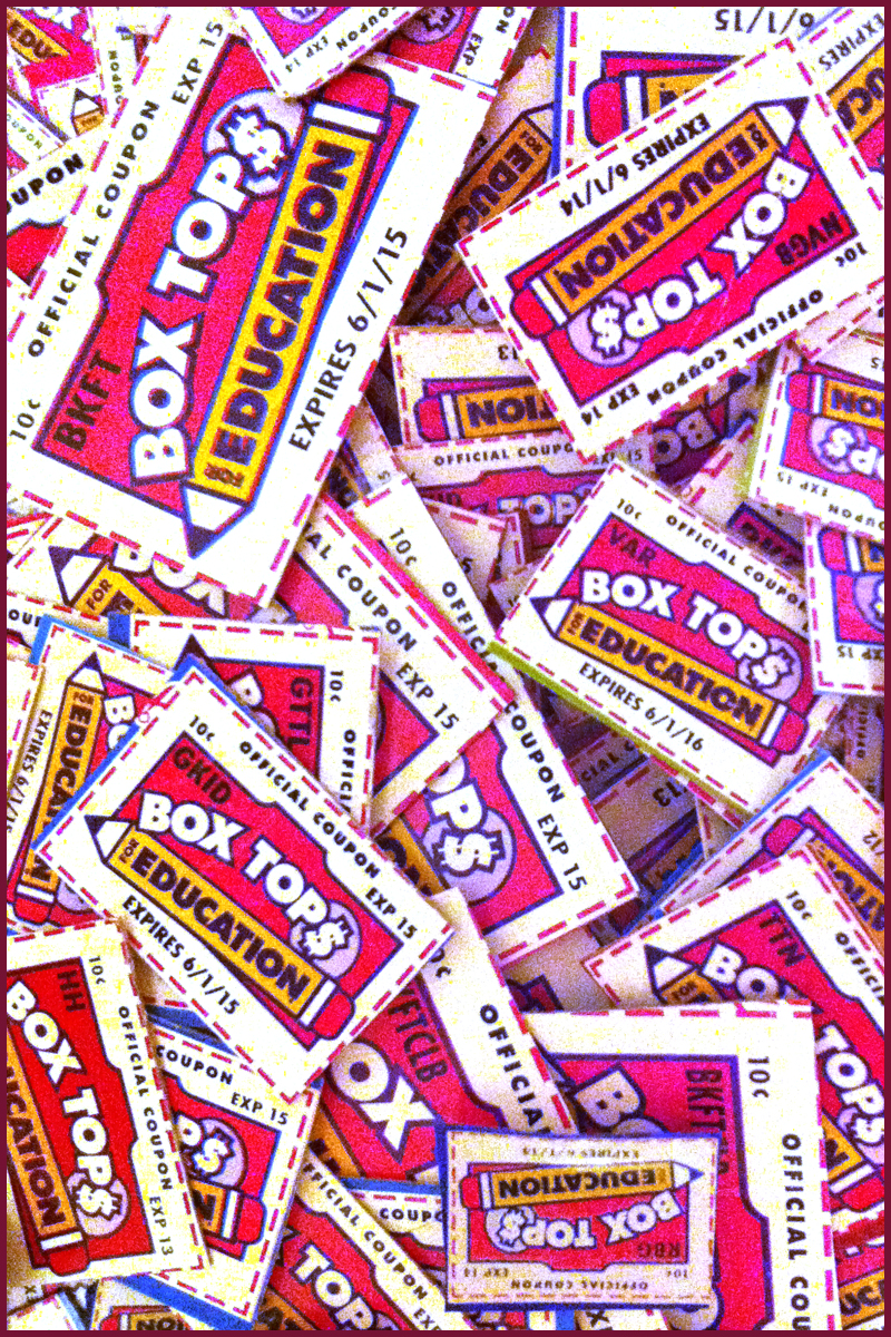 Julie DeGuia Wordless Wednesday My Life As A Box Tops Coordinator 