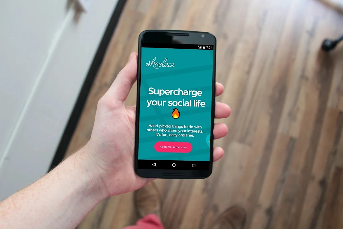 Shoelace is a mobile app that helps connect people with shared interests through in person activities. It’s great for folks who have recently moved cities or who are looking to meet others who live nearby.