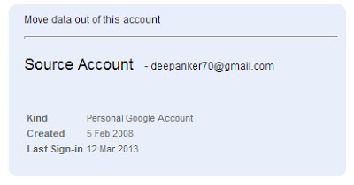  find Google Account Creation Date