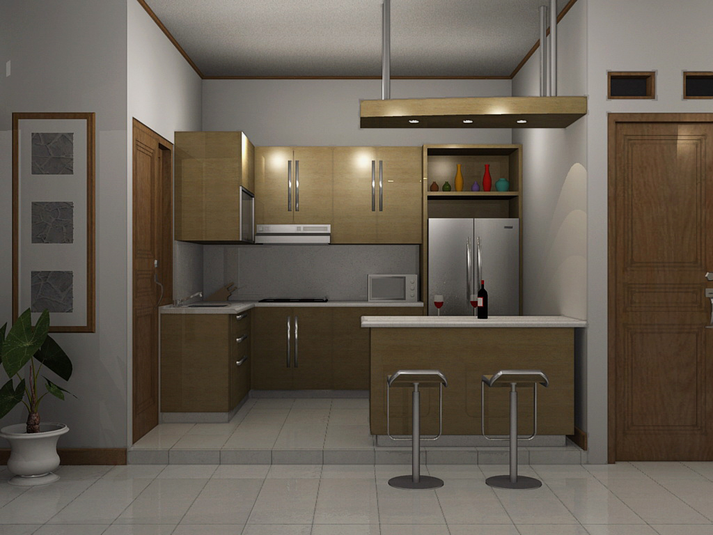  Desain Dapur Minimalis Modern Kecil Tapi Cantik