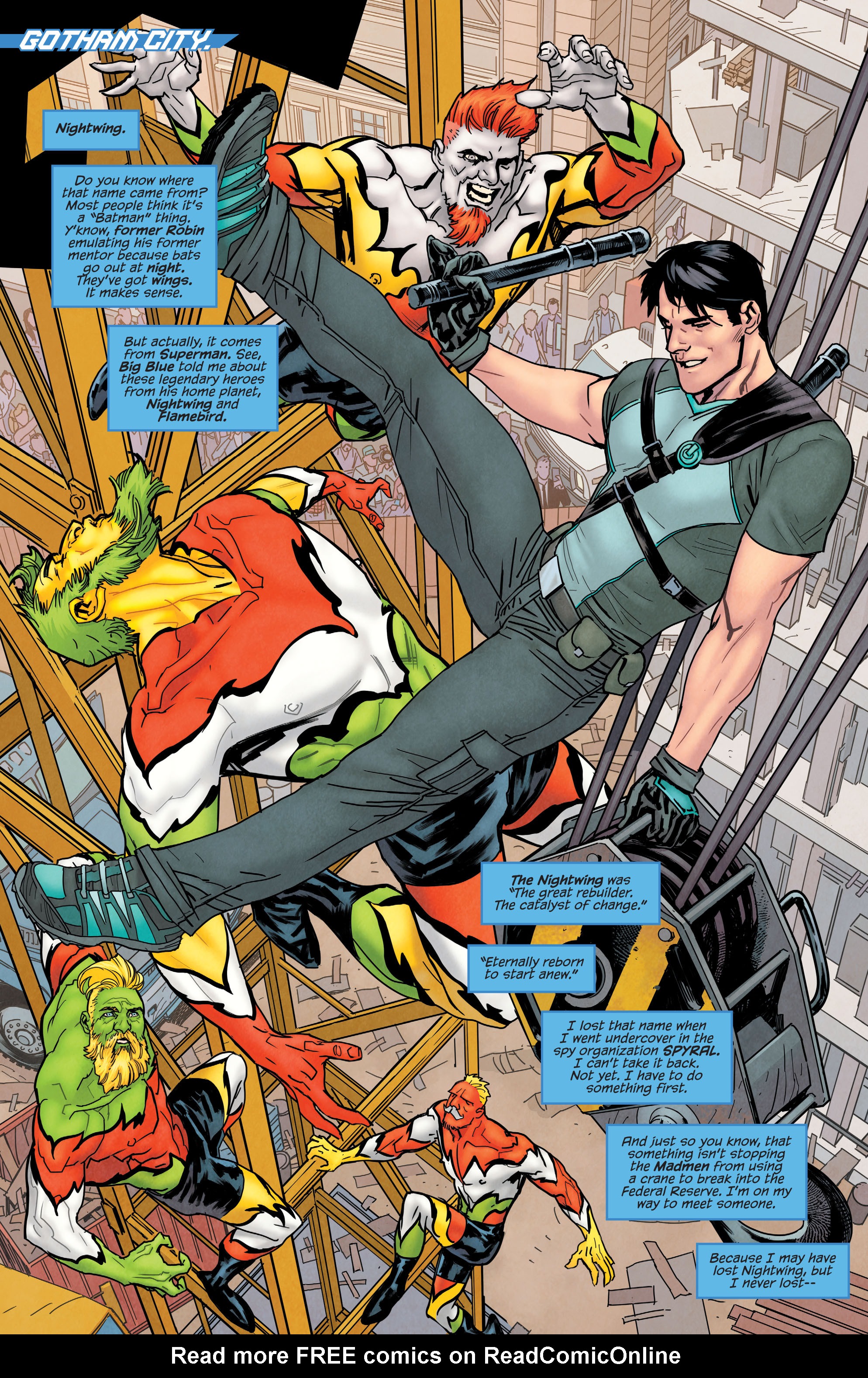 Read online Nightwing: Rebirth comic -  Issue # Full - 3
