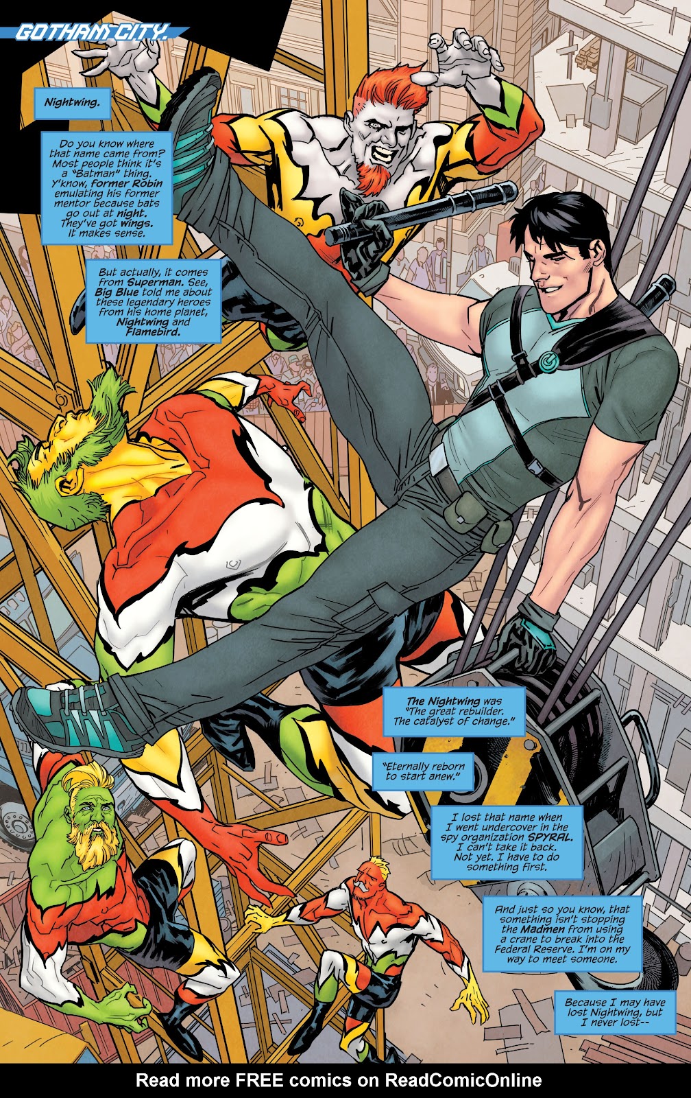 Nightwing: Rebirth issue Full - Page 3