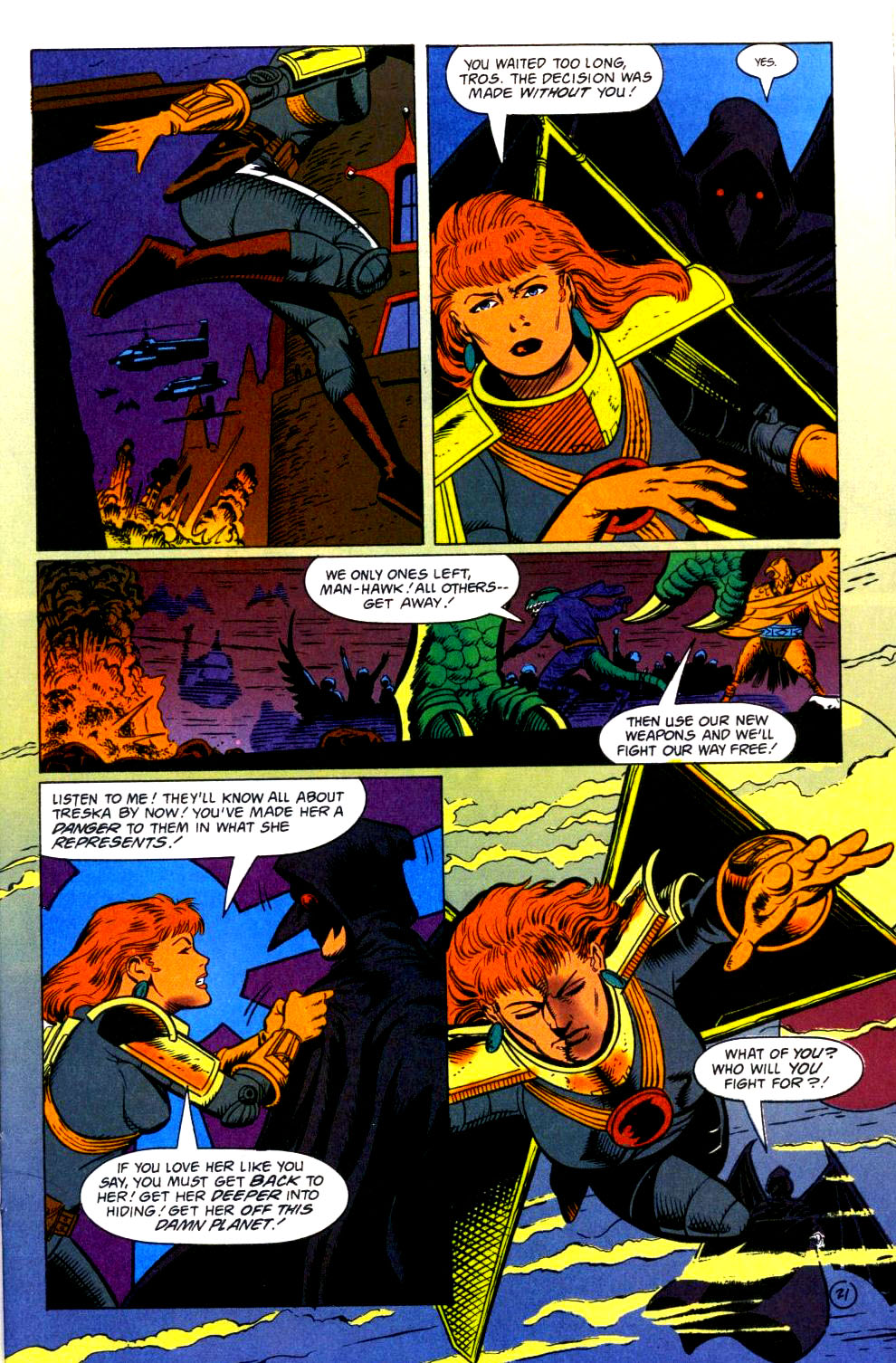 Read online Hawkworld (1990) comic -  Issue #14 - 22