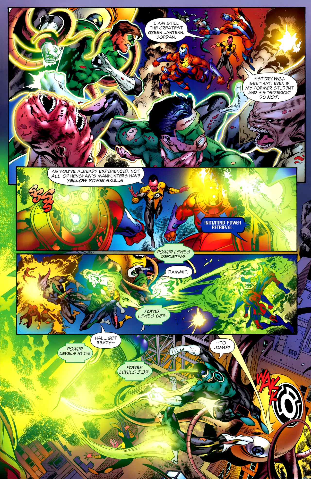 Green Lantern (2005) issue 25 - Page 23