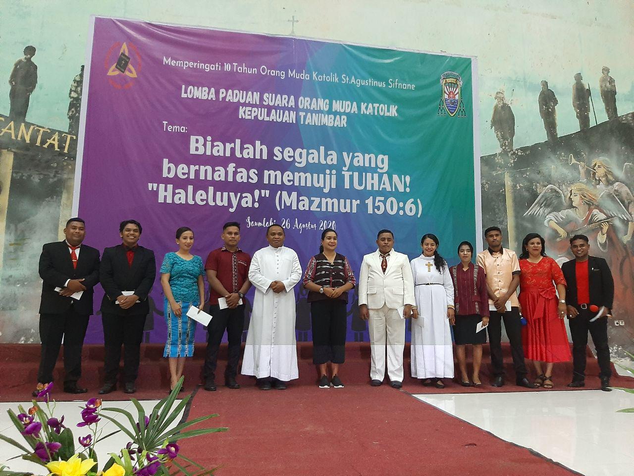 Gali Potensi Generasi Muda Tanimbar, OMK St. Agustinus Sifnana Gelar Lomba Paduan Suara Sambut ...