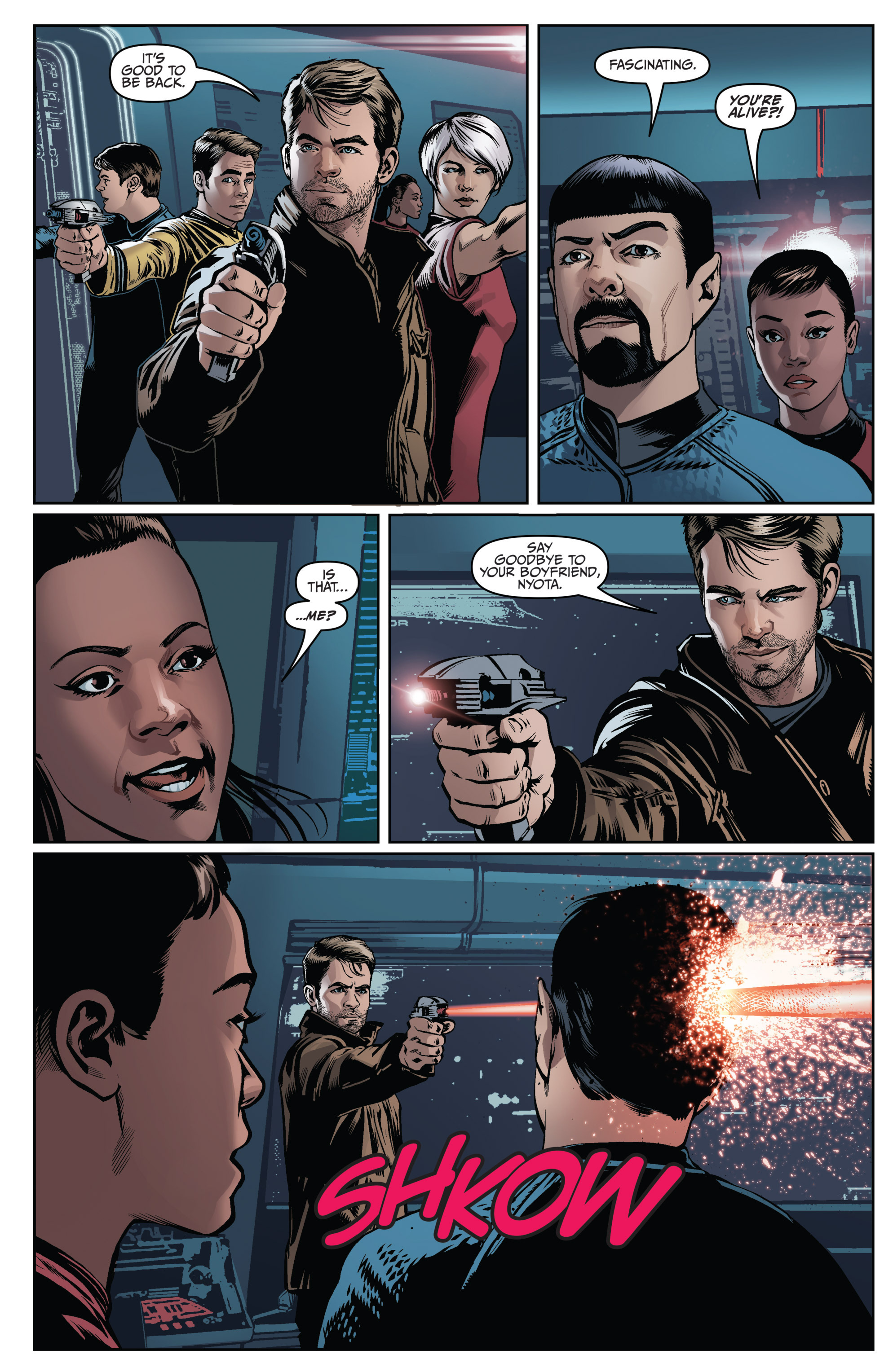 Read online Star Trek (2011) comic -  Issue #52 - 13