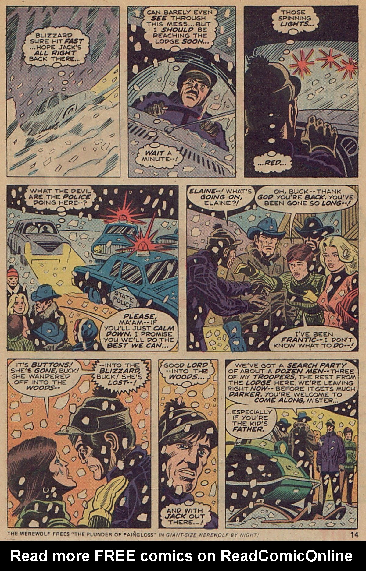 Read online Werewolf by Night (1972) comic -  Issue #31 - 9