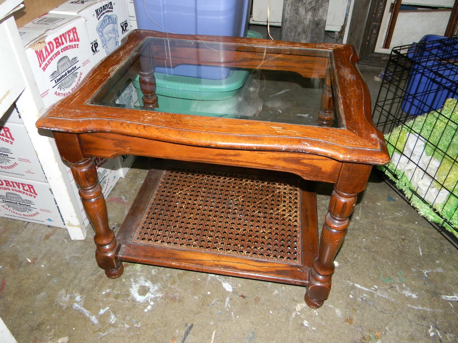 Emily's Upcycled Furniture Boho Chic End Tables