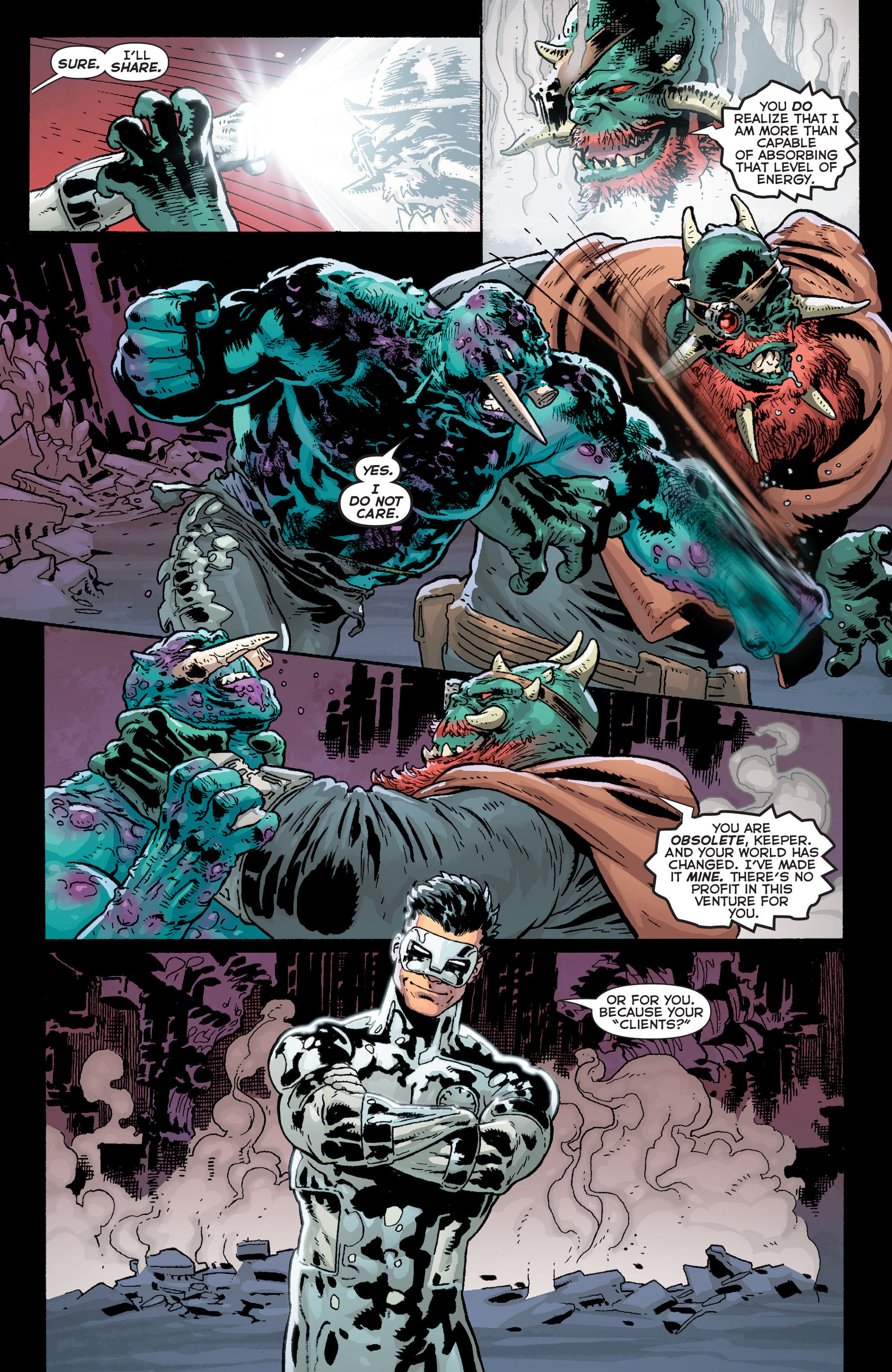 Read online Green Lantern: New Guardians comic -  Issue #27 - 18