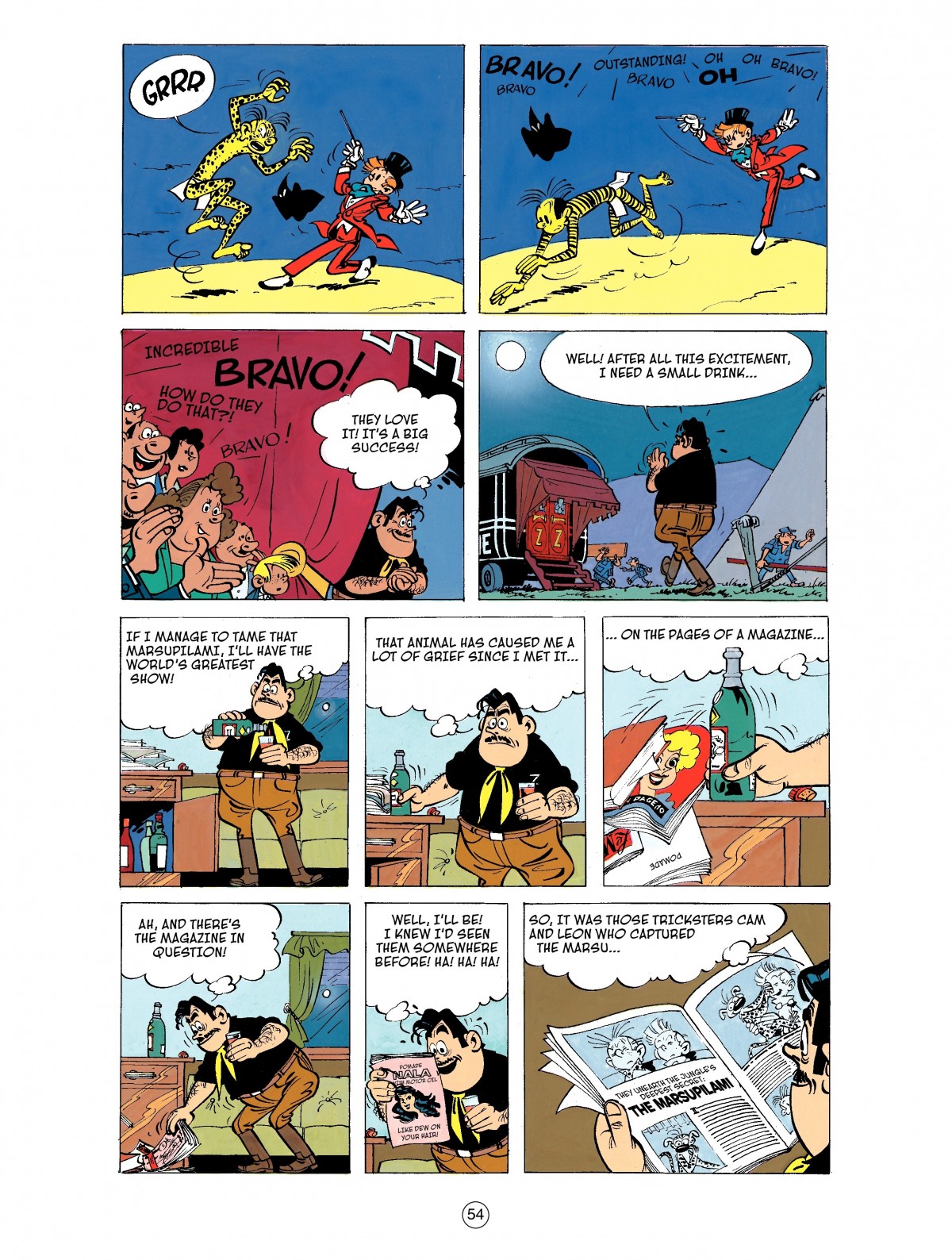 Read online Spirou & Fantasio (2009) comic -  Issue #5 - 54