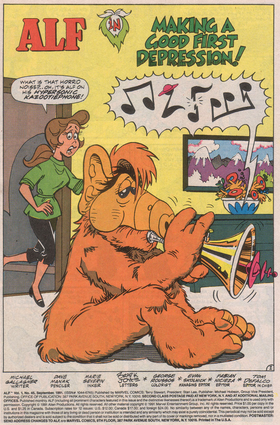 Read online ALF comic -  Issue #45 - 3