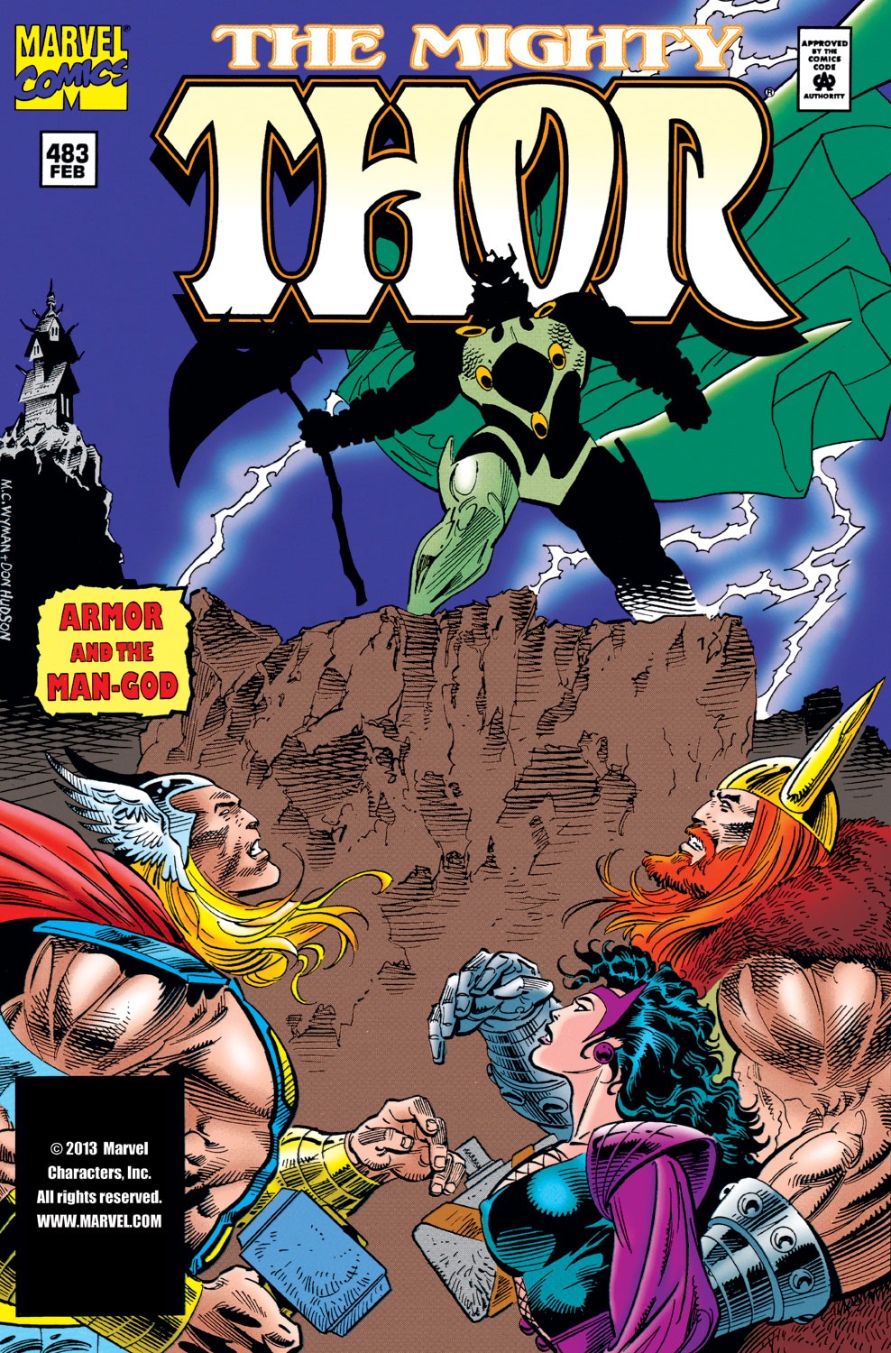 Read online Thor (1966) comic -  Issue #483 - 1