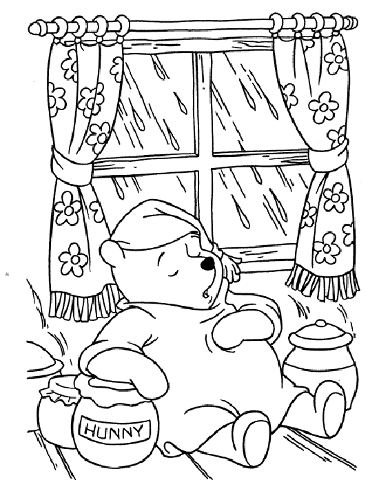 Winnie The Pooh Coloring Pages | Team colors