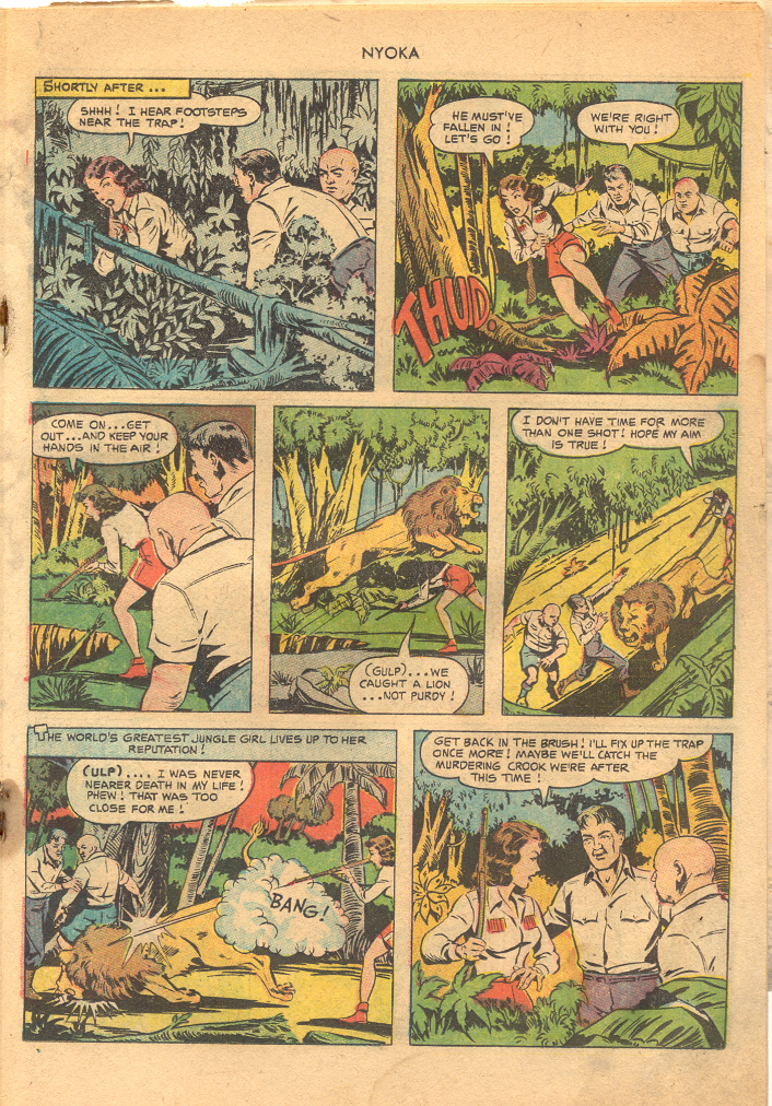 Read online Nyoka the Jungle Girl (1945) comic -  Issue #72 - 19