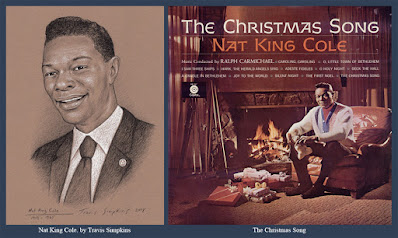 Nat King Cole. Jazz Musician. The Christmas Song. Prince Hall Freemason. by Travis Simpkins