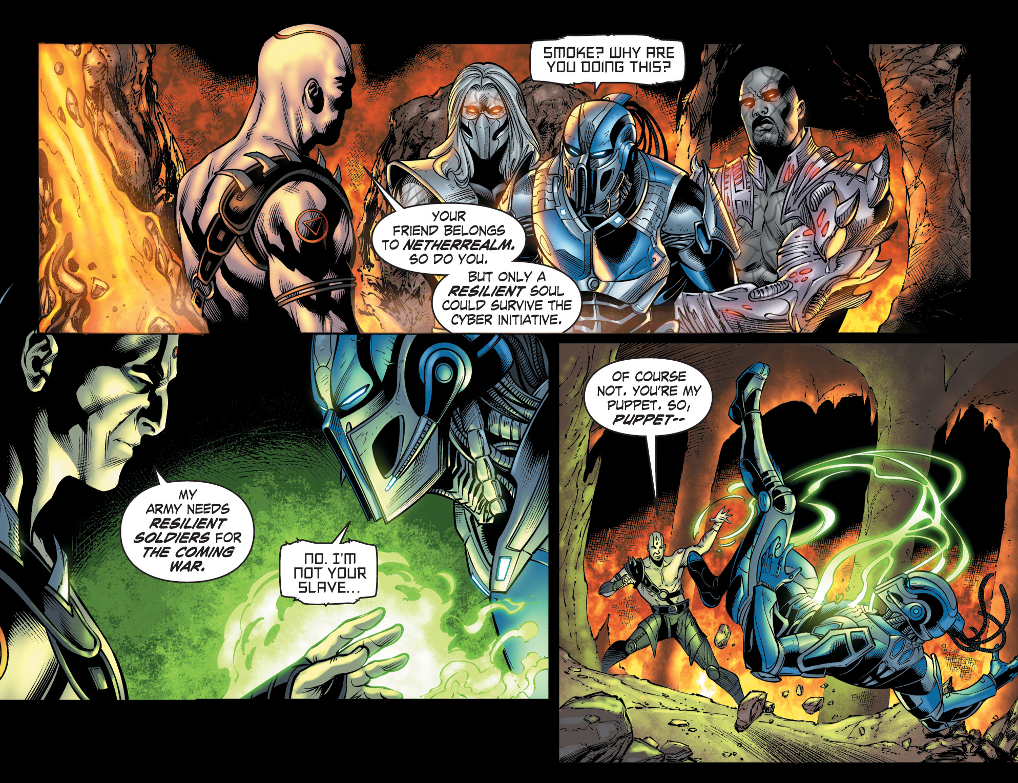 Read online Mortal Kombat X [I] comic -  Issue #16 - 10