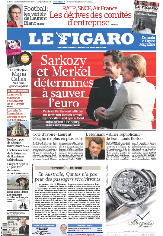 французская ежедневная газета