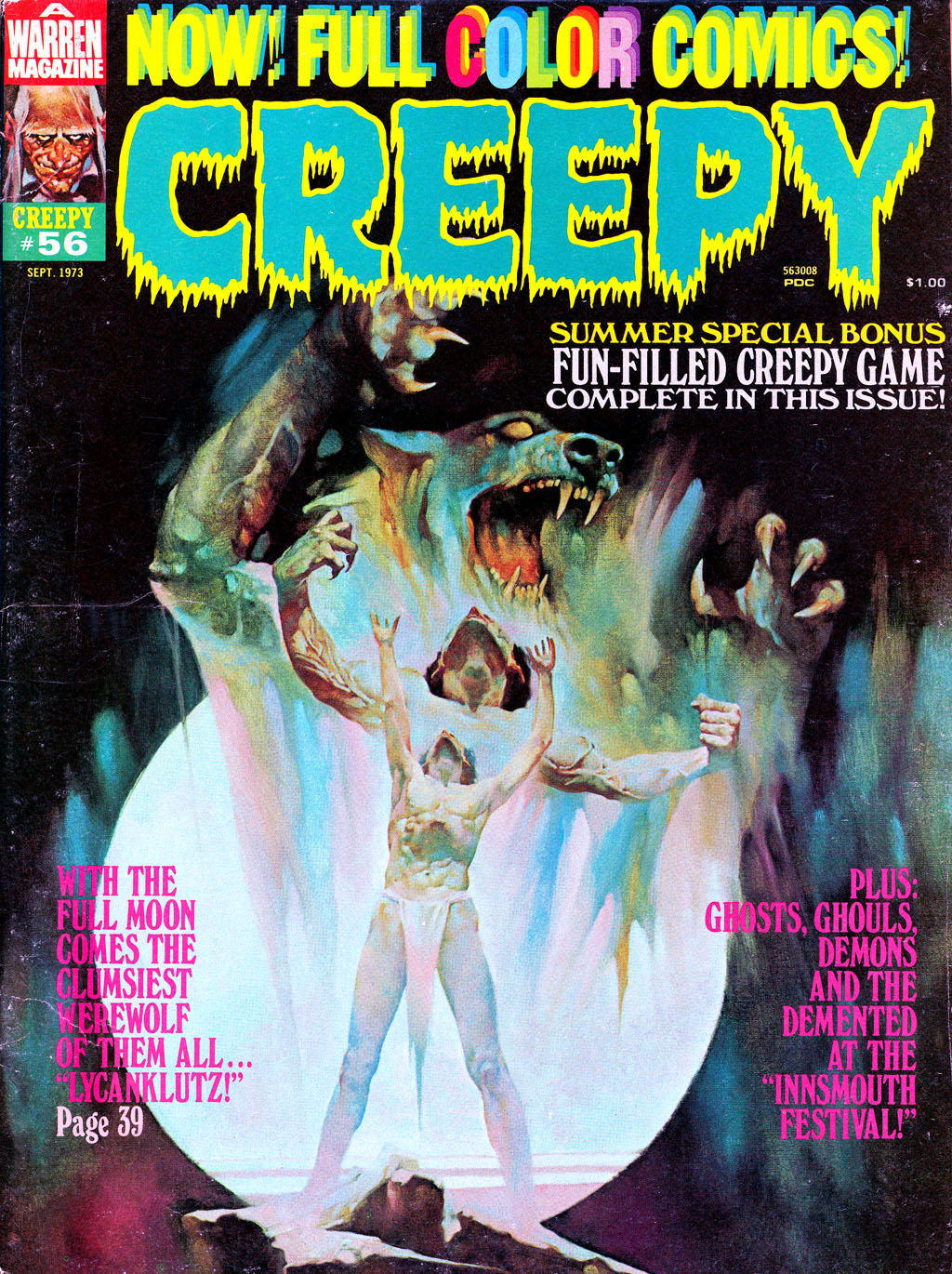 Read online Creepy (1964) comic -  Issue #56 - 1