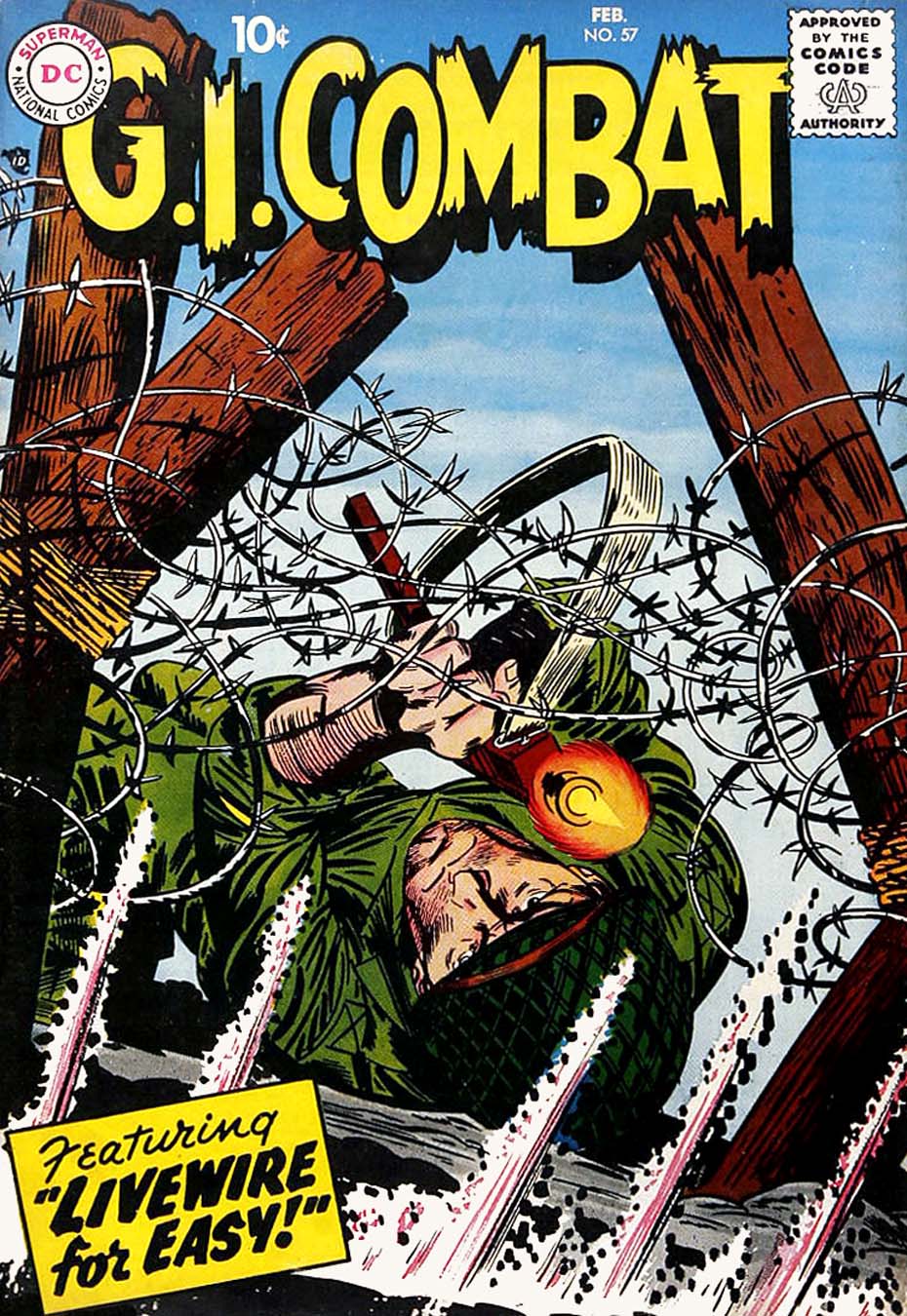Read online G.I. Combat (1952) comic -  Issue #57 - 1
